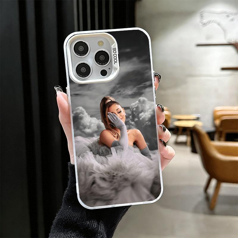 A-Ariana G-Grande Shockproof Phone Case for iPhone 17 Air 16 16E 15 Pro Max 14 Plus 13 Mini 12 Back Cover Anti Fall Fundas