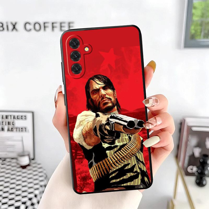 Red Dead R-Redemption Soft Phone Case for Samsung A17 A37 A57 A16 A26 A36 A56 A15 A25 A35 A55 A14 A24 A34 A54 A13 A23 A33 A53 A5