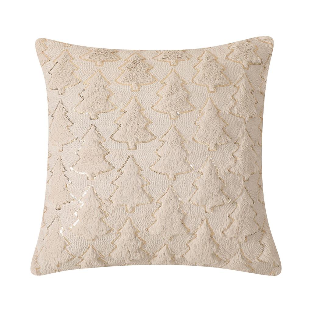 Christmas Pillow Cover Christmas Tree Plush Pillow Cover Pillow