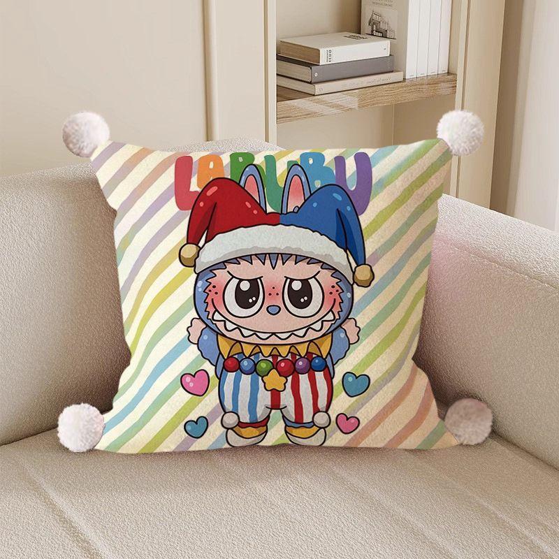 Peripheral Series Throw Pillow Cartoon Doll Throw Pillow, Pillow Cushion Gift, Backrest Cushion Pillow