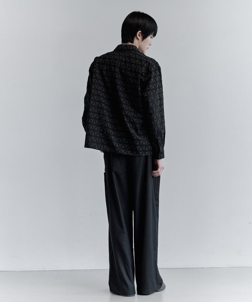 KIRYU Wrap Slacks_Black