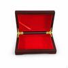 Wooden Bar & Coin Storage Box with Engraving Option Inner 13x8x2 Cm Horizontal Opening