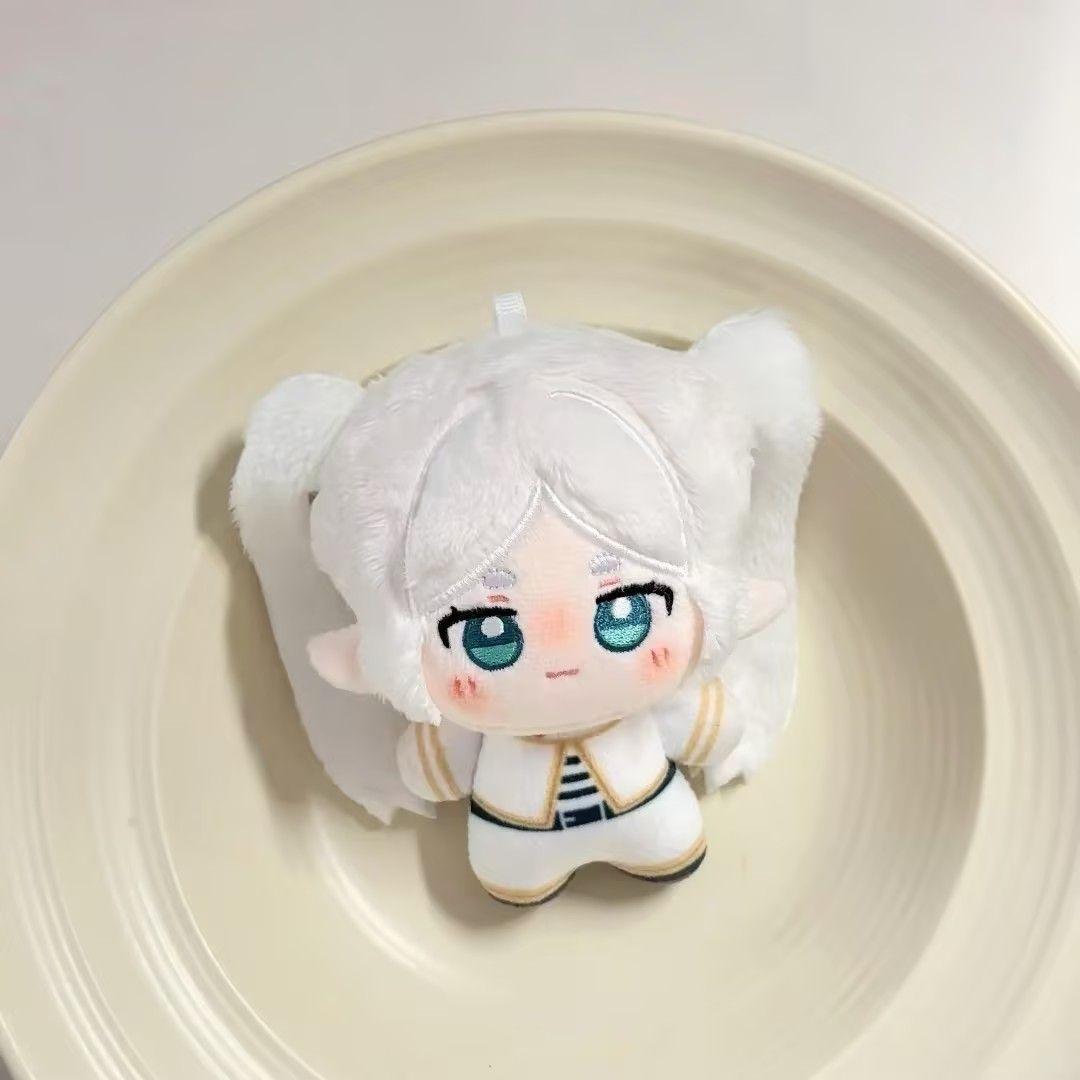 Nieuwe Frieren Knuffel 10cm Anime Merchandise Himmel Knuffeldier Frieren Stark Pop Voor Kinderen Verjaardagscadeau Collectie 10cm