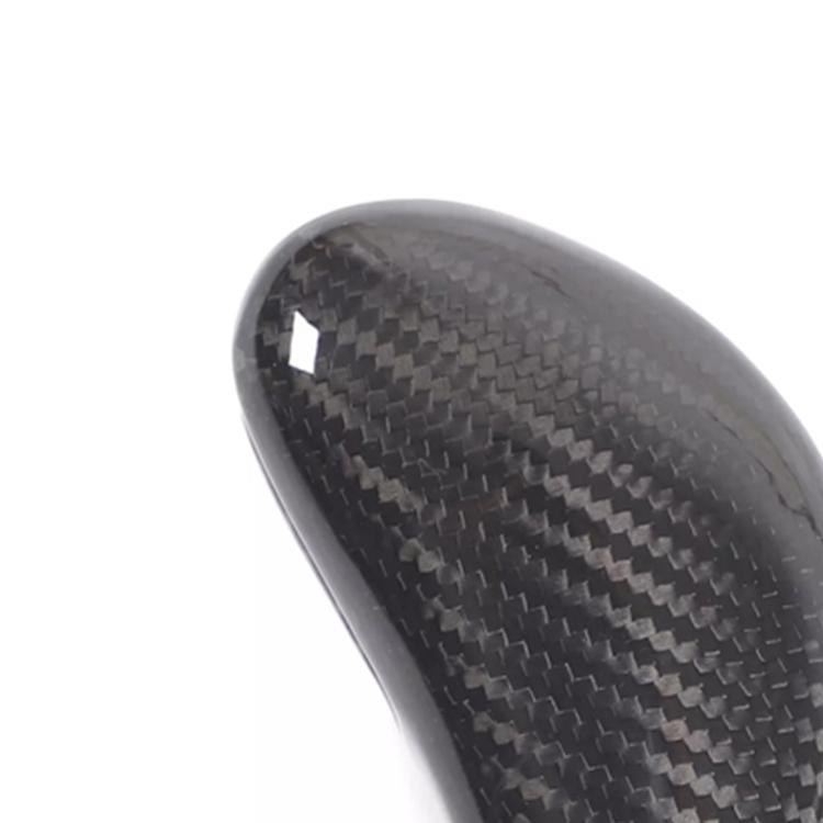 Real Carbon Fiber Center Console Gear Shift Knob Decor Cover for Porsche Cayenne 2004-2007 Interior Protective Trim
