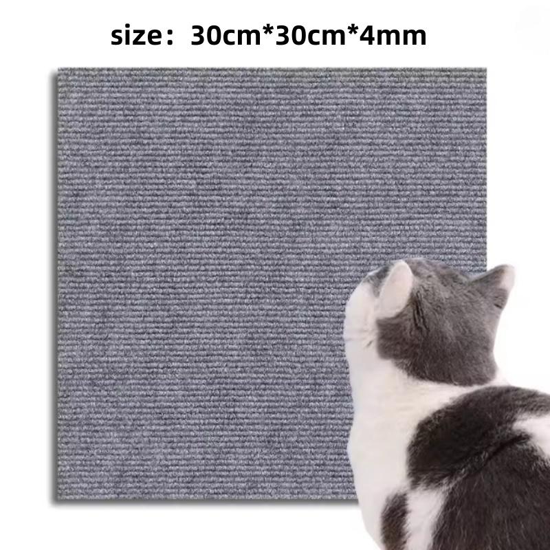 Scraper for Cats Cat Scratching Pads Carpet Cover Self-Adhesive Furniture&Couch Protector Cat Climbing Mat Cat Accessories Toys