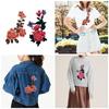 2 Pcs Beautiful Flower Patches Iron on Patches Sewing Patches Floral Patches for Clothing Jeans Backpacks Decorations