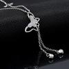 Women Fashion Barefoot Sandal Beach Foot Chain Butterfly Charm Anklet Bracelet Gift