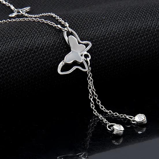 Women Fashion Barefoot Sandal Beach Foot Chain Butterfly Charm Anklet Bracelet Gift