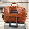 Men's Vintage Leather Multifunctional Crossbody and Backpack