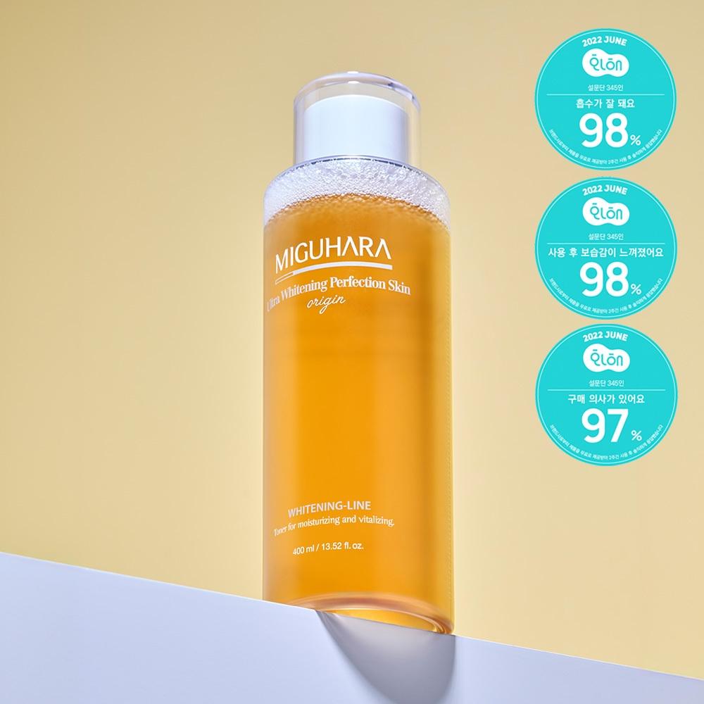 Miguhara Ultra Whitening Perfection Skin Origin 400ml