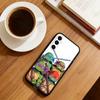 Cartoon TMNT Phone Case For Samsung Galaxy A73,A72,A71,A70,A53,A52,A51,Soft Silicone Black Cover