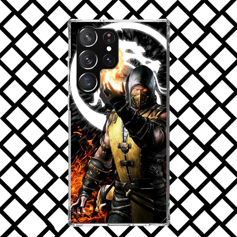 Mortal Kombat Phone Case for Samsung Galaxy S26 S25 Edge S24 S23 Ultra S22 Plus S21 FE S20 + Soft Cover Print Fundas Galaxy S25