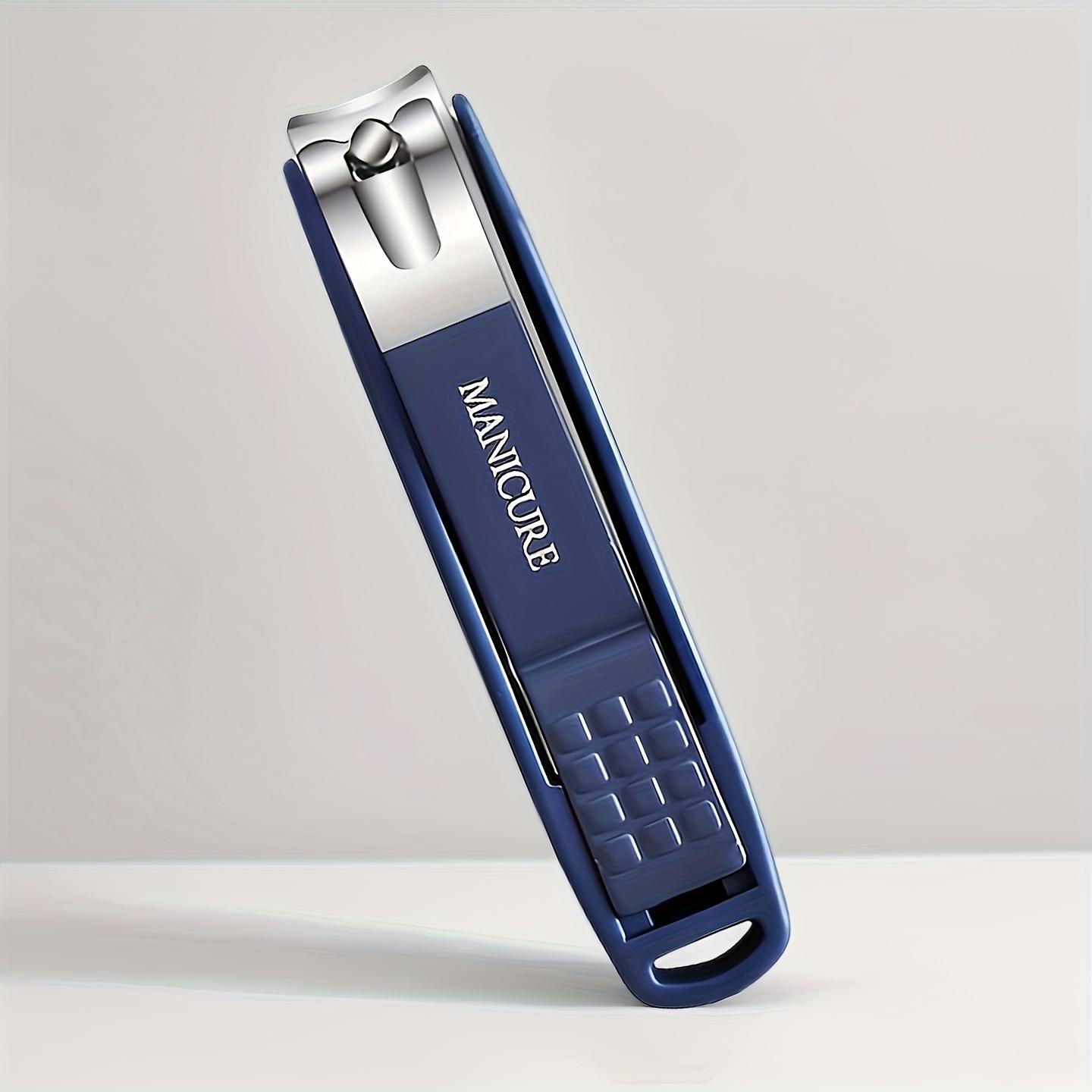 Прочные Кусачки для Ногтей, Подходящие для Толстых/Жестких Ногтей - Вогнутый Триммер со Сборником Обрезков, Гигиенический Инструмент для Маникюра и Педикюра, Инструмент для Маникюра