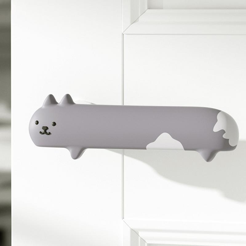 Türgriffabdeckung Türgriffgriff Antikollisions-Cartoon Weiches Schutzpolster Babysicherheitsausrüstung Für Hoy Days Und Winter Zuhause