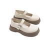 Global ZHQ8096 French Mary Jane small leather shoes women's shoes spring breathable thick soles with skirts single shoes women