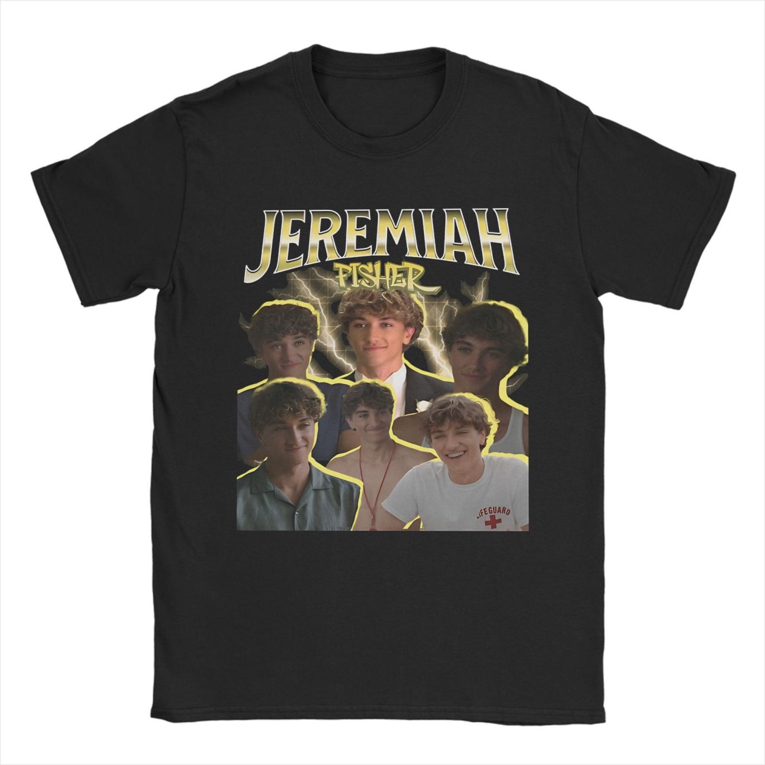 

Футболки Jeremiah Fisher Team Чоловічі Літо, коли я стала гарною Смішні 100% Бавовна Футболки з коротким рукавом Ідея для подарунка Топи XXXXXL чорний