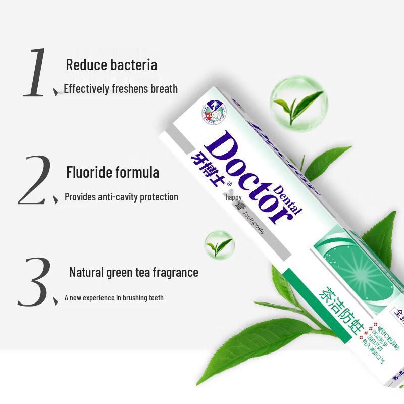 Dr. Tooth Tea Clean Anti-Cavity Toothpaste