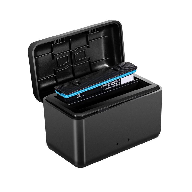 Dual Battery Charger for Insta360 X4 Action Camera Battery Fast Charger Hub Case Charging Station for Insta 360 X4 Accessories