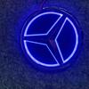 9,5cm Auto Heckklappen Emblem ABS LED Abzeichen Licht Zubehör für Mercedes Benz S350 S300L S A B C E Klasse GLA GLK ML GL GLC GLE LF4