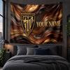 Personalized Tapestry Wall Hanging Athletic Bilbao FC Pattern Art Background Cloth
