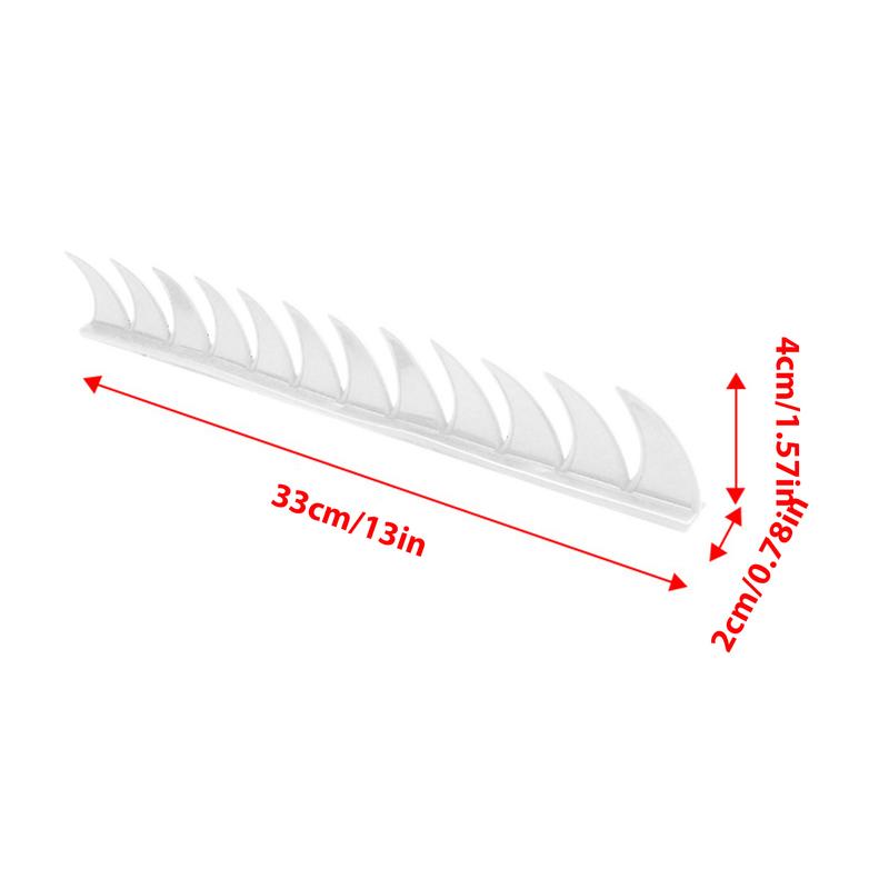 Motorcycle Helmets Decorations Spikes Helmets Sticker Decoration Motorcycle Decorative Sticker For Motorcycle Helmets Decorative