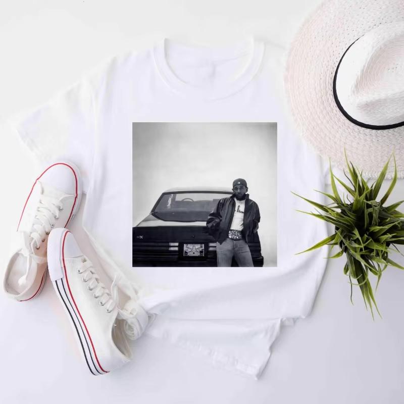 

rapper Kendrick Lamar 100cotton unisex shirt 2026 Summer GNX Grammy album Y2k Hip Hop style Short Sleeve mens Tshirt fan gift 4XL