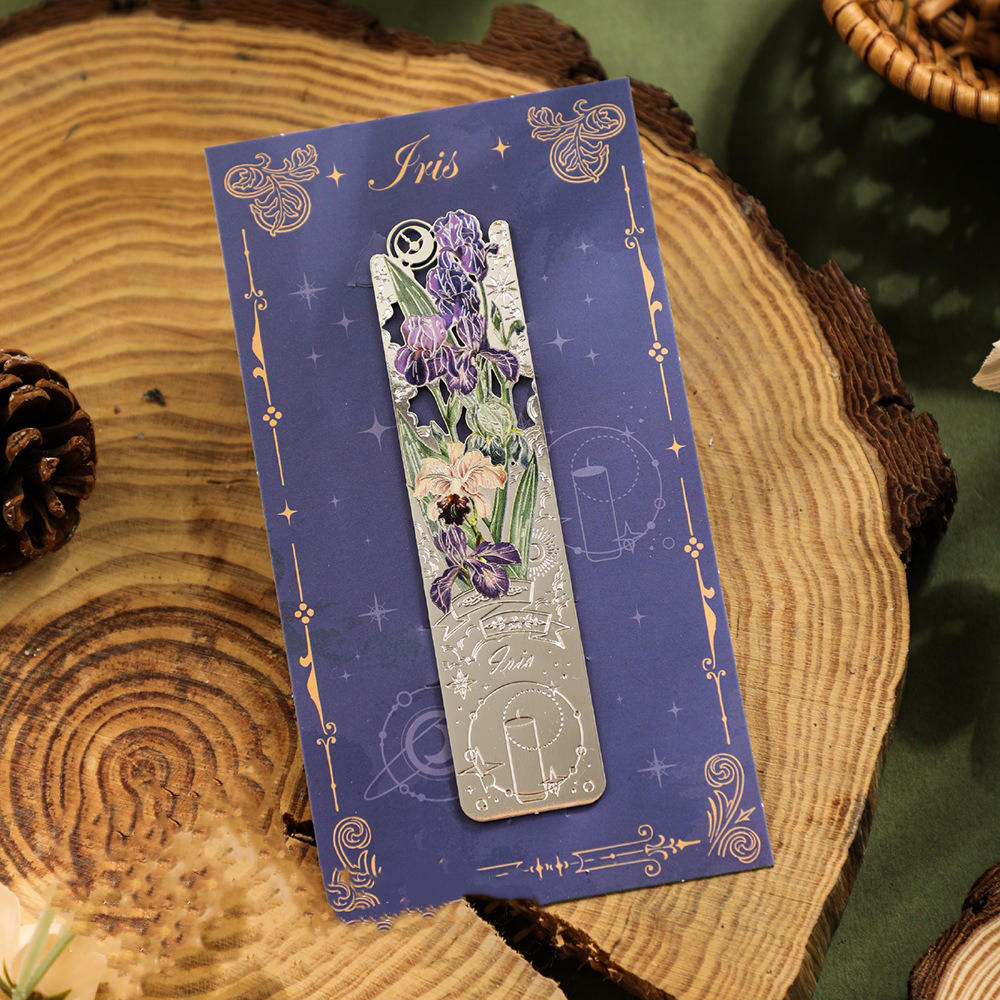 Tassel Pendant Metal Bookmark Egyptian Painting Bookmark Stationery Gifts Retro Book Clip Pagination Mark Reaing Book Tool