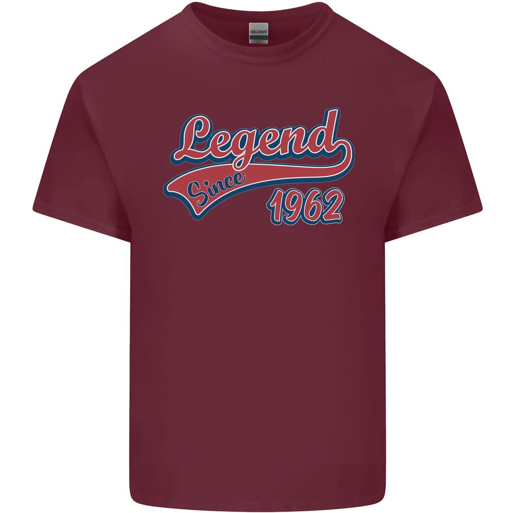 Legend Since 64th Birthday 1962 Unisexs Cotton TShirt Tee Top