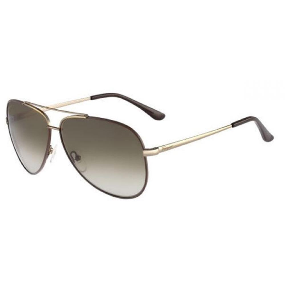 

Salvatore Ferragamo Unisex Sunglasses Sf 131s 211 Brown/60-10-135