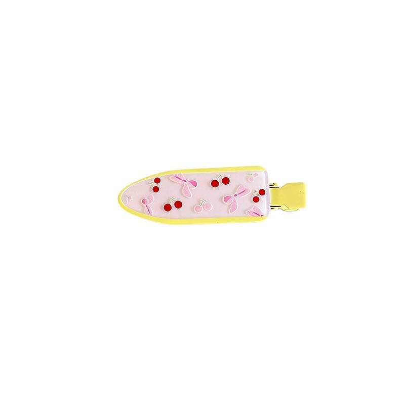 New Polka Dot Dopamine Print Hair Clip - Cute Duckbill Design for Babies and Girls
