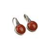 Boucles d'oreilles pour femmes Motif creusé rétro mat en imitation Nan Hong