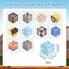 1pc Random 100-PCS 2025 Magnetic Blocks. Vivid colors, free building for STEM-building-play skills. A quality holiday gift.