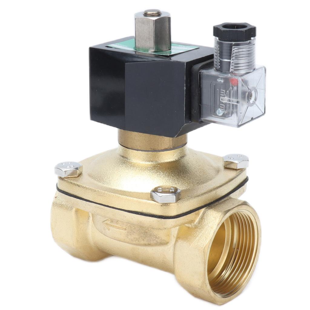 Brass Solenoid Valve Normally Open Electric Solenoid Valve for Mechanical Engineering Automation Equipment