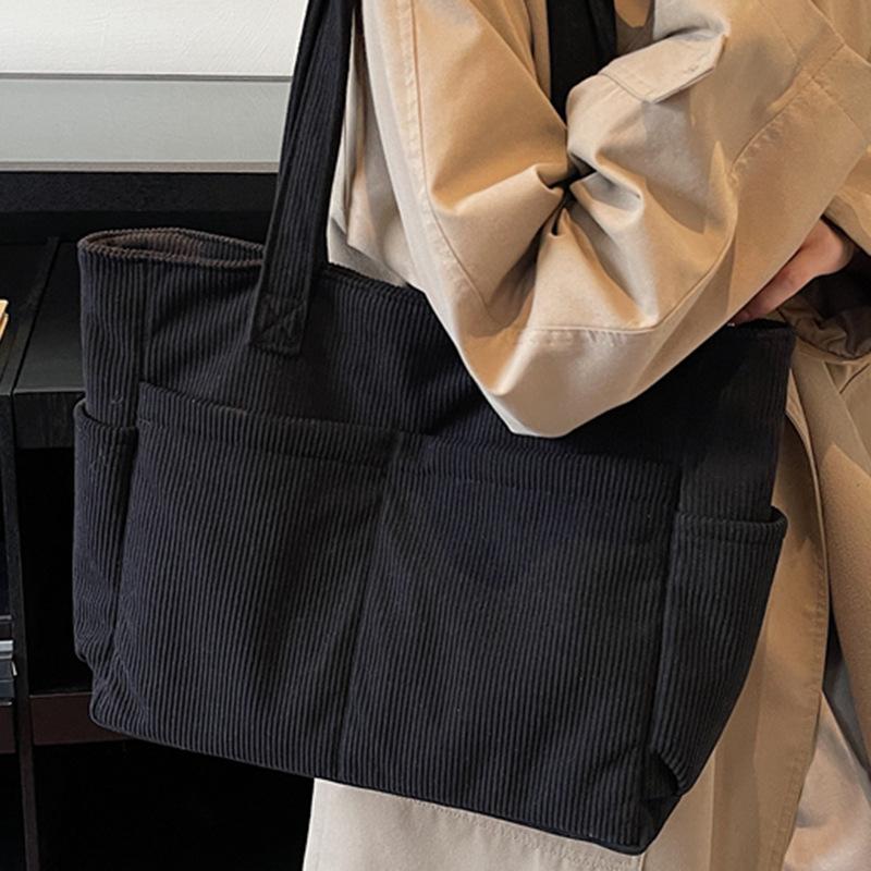 Popular Single-shoulder Bag, Fashionable Casual Bag, Large-capacity Tote Bag for Women's Commuting To School