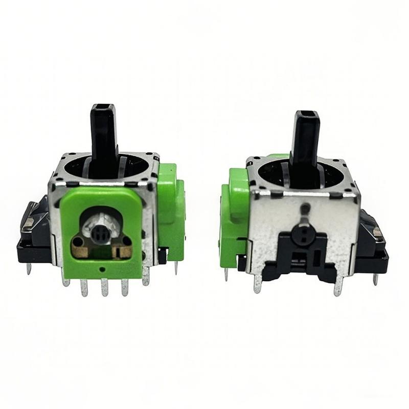 2Pcs Metal Analog Joysticks Module 3D Gaming Rocker for P4/P4 Professional/XONE Controllers 3Pin  Enhances Grip