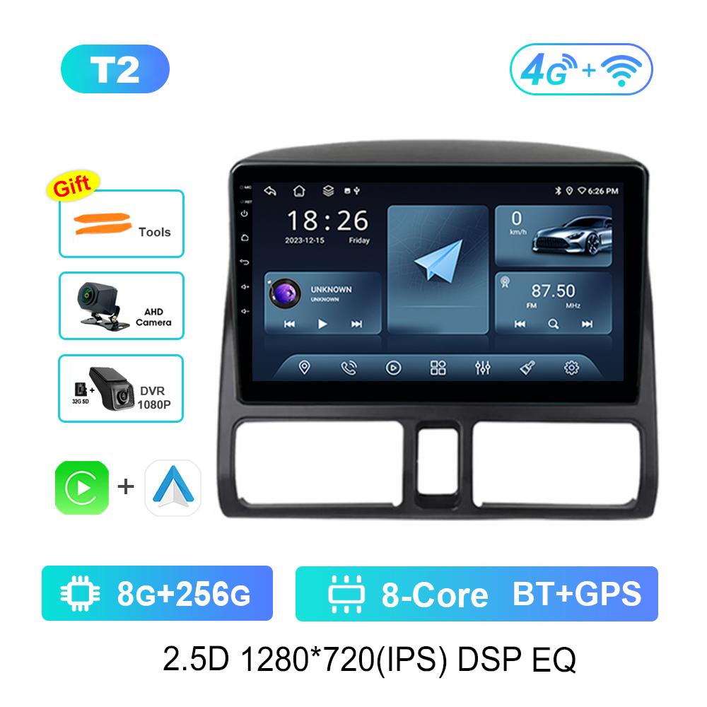 Android OS for Honda CR-V CRV 2 2001 - 2006 Car Radio Multimedia Player 4G Bluetooth WiFi GPS Navigation IPS Screen Auto Tools