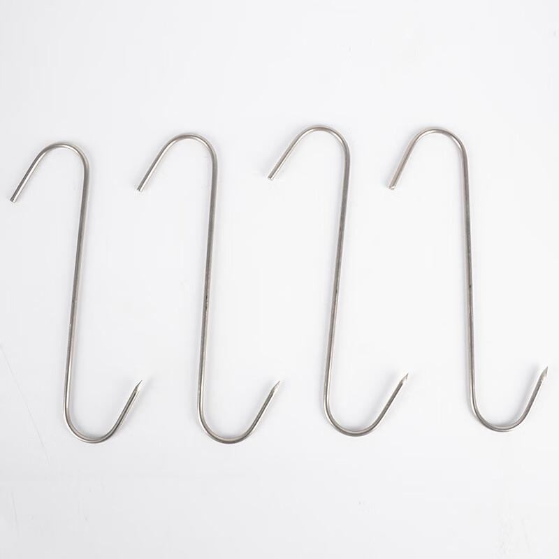 Stainless Steel S-Hooks for Meat Curing