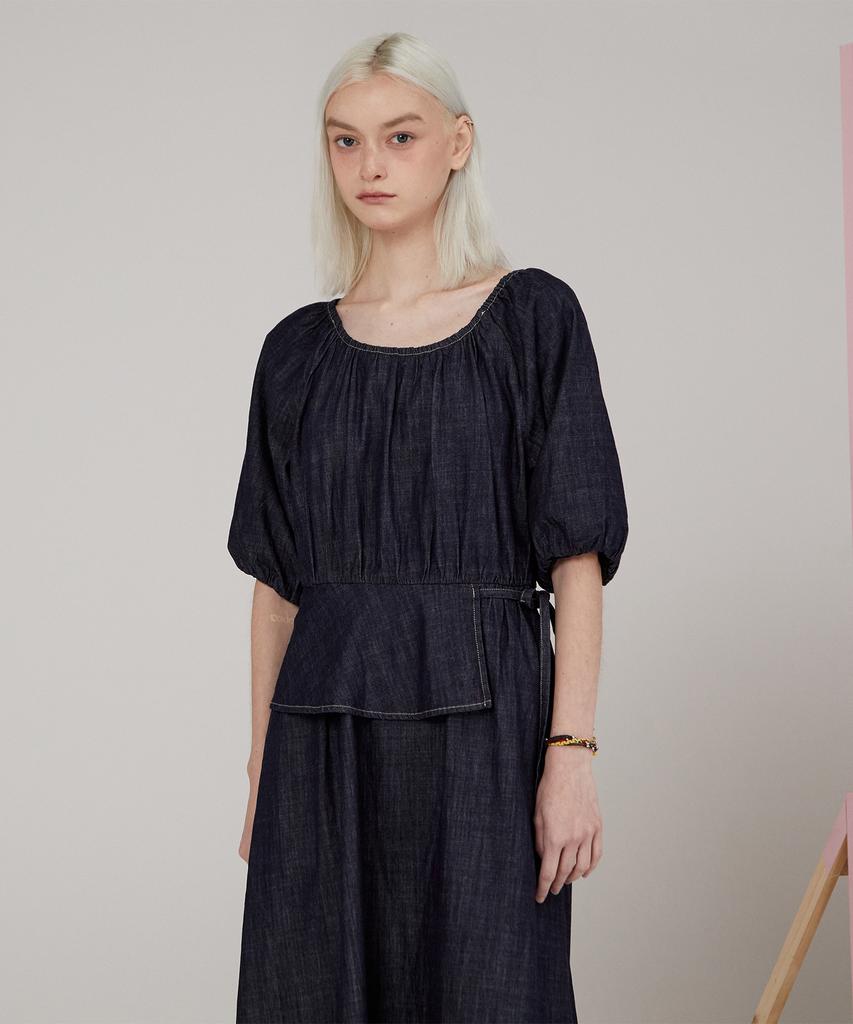 Jucy Judy J Volume Sleeve Denim Dress Jyop321U