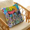 Cartoon Sponge And Bobs S-SquarePants Pillow Cushion Cover Pillowcase Living Room Sofa Home Decor Customized