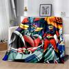 UFO Robot Grendizer Anime Cartoon Soft Plush Blanket,Flannel Blanket Throw Blanket for Living Room Bedroom Bed Sofa Picnic Kids