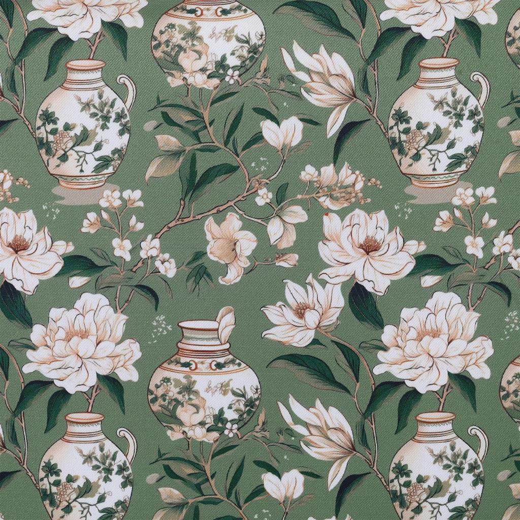 D&D Sewing Box, Sewing Kit, Large Capacity, Double Layer Storage, Sewing Accessory Storage Box 24*17.5*13cm (Large - Green)