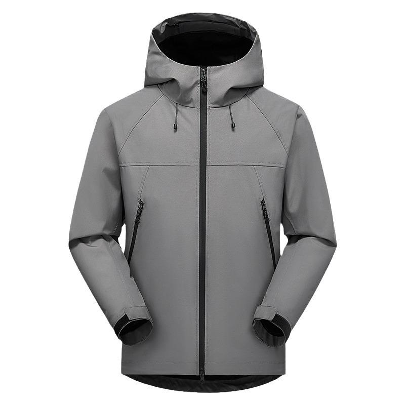 Men's Spring and Autumn Jacket Thin Casual Jacket Windbreaker Outdoor Sports Jacket Men