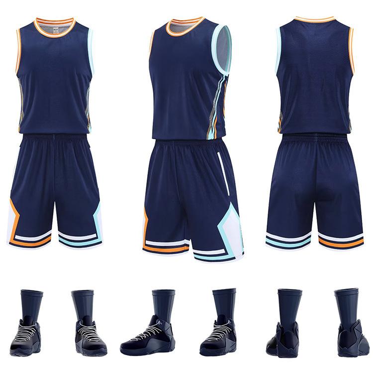 New American Basketball Jersey Set Men'S Adult Children'S Training Jersey Sports Game Jersey Quick-Drying Printing Women