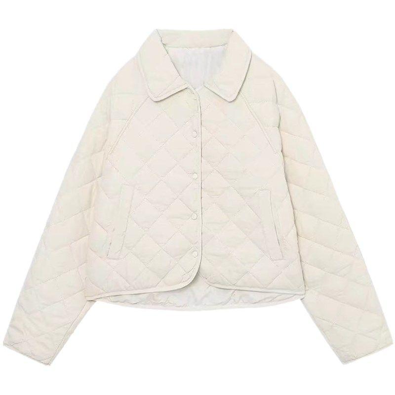 

Western Style 2022 Autumn and Winter New Fashion Trendy Women clothes Short down jacket Shirts Outerwear 1255890 712 Figure L