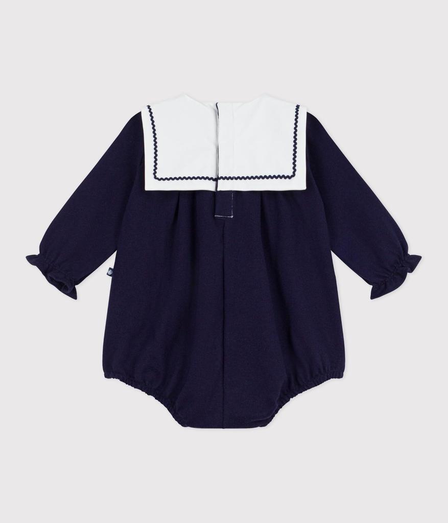 Petit Bateau Long Sleeve Jumpsuit A0DZJ Blue 24 Months 86cm