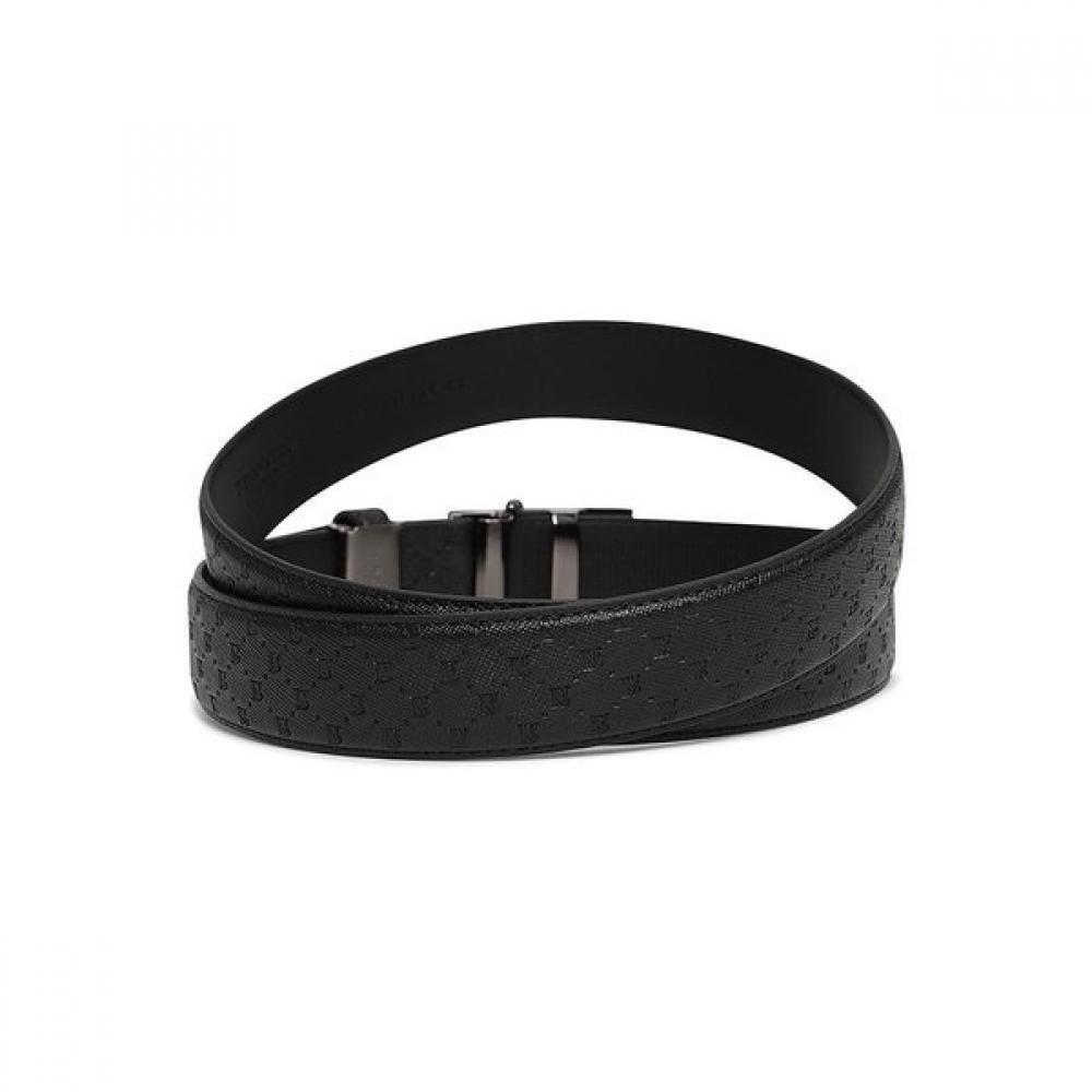 Benovero Men S Monogram Texture Automatic Belt Bmf1acb1232k1
