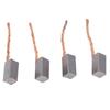 4pcs Motor Brush Replacement Electric Motor Carbon Brush for 1016 1025Z2 Motor Commutator Slip Ring