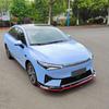 Xpeng P5 Front Lip, Rear Spoiler, Wind Deflector, Bumper Kit, and Corner Guards.