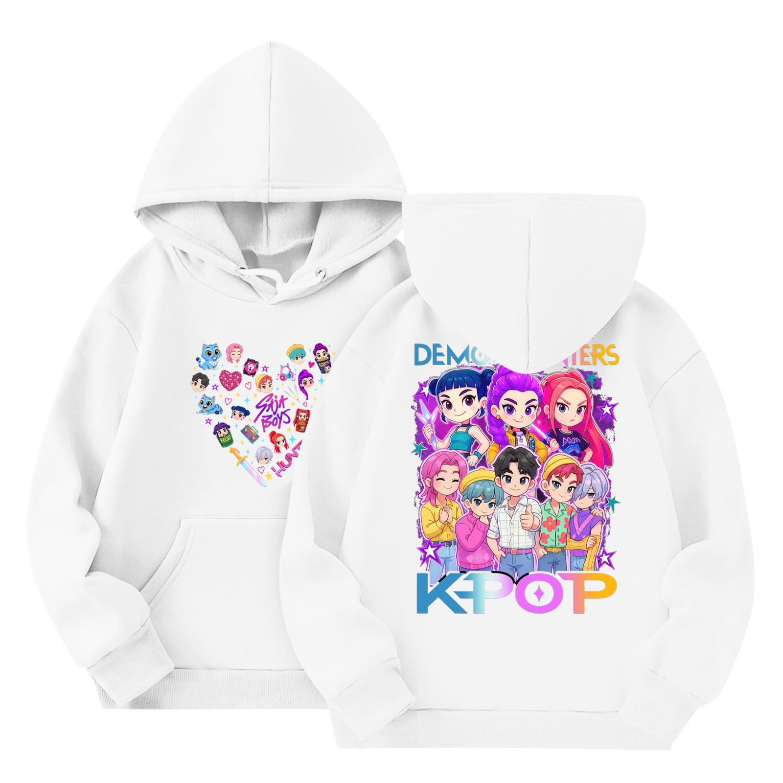 

Детская мода Легкий пуловер с длинным рукавом с карманами Толстовка с принтом 160