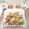 3pcs The Seven Dwarfs Quilt Set Soft and Comfortable Bedroom, Guest Room and Dorm Decor Bedding Set W096